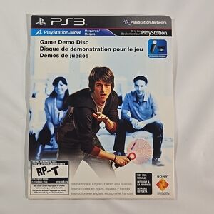 Sony PlayStation Move Instruction Manual with Blue and Black Accents